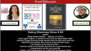 dating dilemmas 68 with Frank Kermit and Dr Laurie Betito