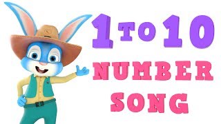 The Number Song - Learn 1 to 10 | Number Nursery Rhymes | WooHoo Rhymes