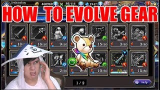 [The Alchemist Code] How to evolve GEAR
