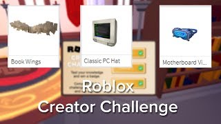 Roblox | Creator Challenge 2018 - Как пройти ивент и получить 3 приза