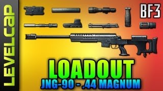 Loadout - JNG-90, Laser Sight .44 Magnum (Battlefield 3 Gameplay/Commentary/Review)