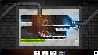 Bridge Constructor Portal Level 24
