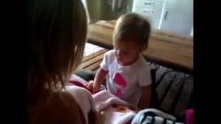 Liddy Bug & Brookie tickle giggles!