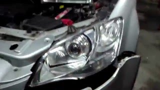 Ssang Yong Korando New Action альтернативная оптика. переделка через 5 -ти контактное реле