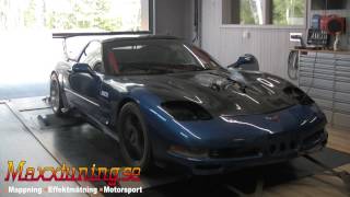 Mappning MaxxECU - 472WHP Corvette c5 - Maxxtuning AB