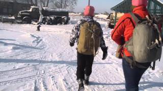 2014-02-08. Омский аэроклуб в Ишиме (камера зрителя)