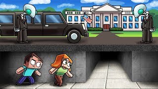 Minecraft | SNEAKING INTO THE WHITE HOUSE! (President vs Aliens)