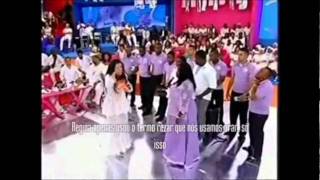 Pastora Ana Lucia arrasa no Esquenta da TV Globo