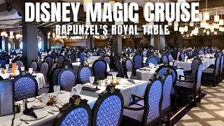 DINING REVIEW: Rapunzel's Royal Table | Disney Magic Cruise