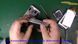 1B06 Sony DSC-T77 T90 T75 Display Reparartur / Repair Guides Kamera-Station.de