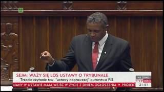 Rasisci z PIS - Czarnoskóry poseł i republika bananowa