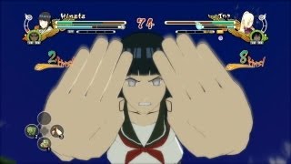 Naruto Ultimate Ninja Storm 3 School Uniform Hinata vs School Uniform Ino
