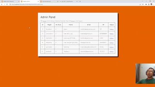 Tutorial CSS bahasa Indonesia Styling Halaman Admin dan Scanner Sistem Registarsi Online Om Puter