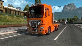 [V. 1.34] Euro Truck Simulator 2 - New Update: MAN TGX EURO 6 10X8