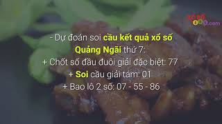 Soi cầu XSQNG ngày 21-9-2019 - Dự đoán KQXSQNG ngày 21-9-2019 xin số chốt số lô đề - Xoso888