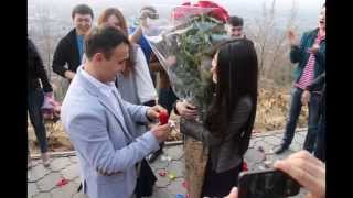 Предложение руки и сердца, Дулат&Гаухар г.Алматы 2014. Кок-тобе