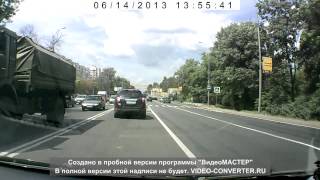Солнечногорск, Ленинградка, дорожный беспредел, подобие Матиза на встречке № Р806АВ  190