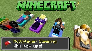 Minecraft: Advancement Popup Sleeping System for Servers Tutorial