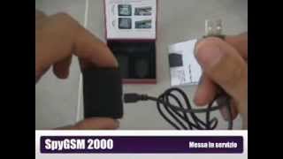 spygsm2000 messa in servizio