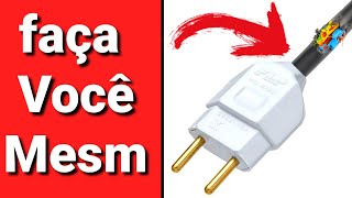 Trocando Plug da tomada ruim por uma nova