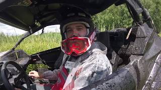 Летняя Лайт покатушка. maverick X3 едет  по грязи!