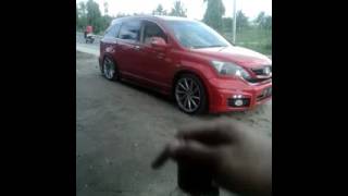 Modified air suspensus HONDA CRV.