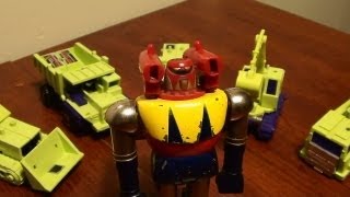 Transformers Constructicons Vintage Japanese Robot Toy