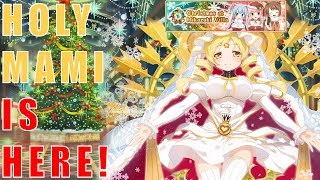 She's The Reason I Play This Game -- Magia Record Holy Mami Christmas Fate Weave Gacha Rolls