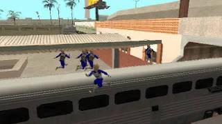 GTASA べジータのストリートダンス