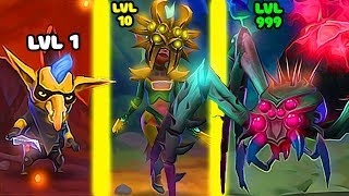ЭВОЛЮЦИЯ КРУШИТЕЛЯ ЧТОБЫ СОБРАТЬ СВОЮ АРМИЮ В ИГРЕ DUNGEON CRUSHER!