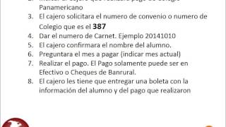 Instructivo para pago en Banrural