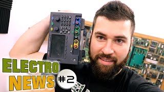 Vintage TV, Huge 3D Printed Tank, Keysight Supply and Q&A | ElectroNews #02