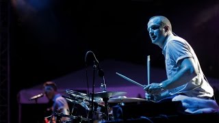 Drum badass Darren King & Mutemath perform "Reset" live from Houston City Hall (2015)