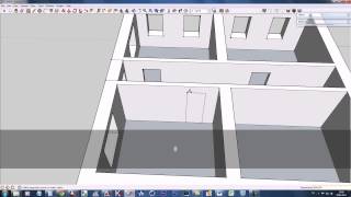 Как рассчитать площадь и объём стен дома в SketchUp