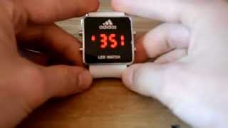 Часы led watch adidas