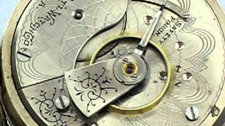 Elgin Nickel Silver Pocket Watch with Cable - 9260533, 0491996 - Safety Pinion