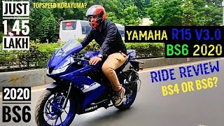 2020 R15 V3 BS6 ? | FULL Detailed Ride Review ? | Tamil | call:9176111192 | BS 6 vs BS4 ? ?