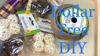 Look what I make with a few Dollar Tree items! Quick & Easy DIY