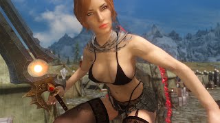 Skyrim Mod Review 95 - Seducing Imperial Troops - Series: Boobs and Lubes