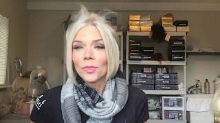 Tutorial! How to apply a wig as a partial wig.
