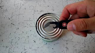 тест консервных открывашек victorinox, wenger. открывалка для консервов.