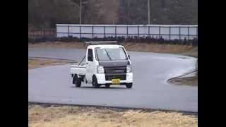 GT CAR プロデュース　CARRY　軽トラックドリフト走行