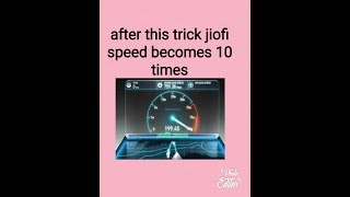 How to increase jiofi speed