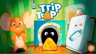 Воришка Мышка Trip Trap #2 МЫШОНОК И СЫР  ГОЛОВОЛОМКА прохождение логической игры kids games childre