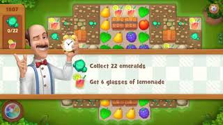 Gardenscapes level 1807