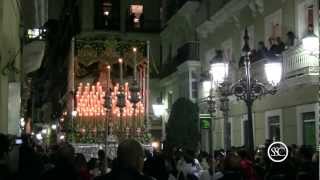 Las Aguas - Nuestra Señora de la Luz por calle Nueva - Semana Santa de Cádiz 2012