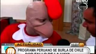 Programa peruano se burla de Chile por fallo de la Haya