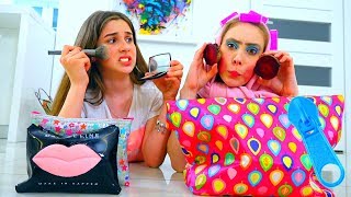 ЧТО В МОЕЙ КОСМЕТИЧКЕ? Диана VS Капа
