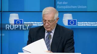 'We are witnessing instability and conflicts' - EU Foreign Policy chief Borrell on Belarus border