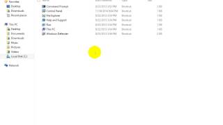 Keyboard shortcut for Control Panel - Windows 8.1